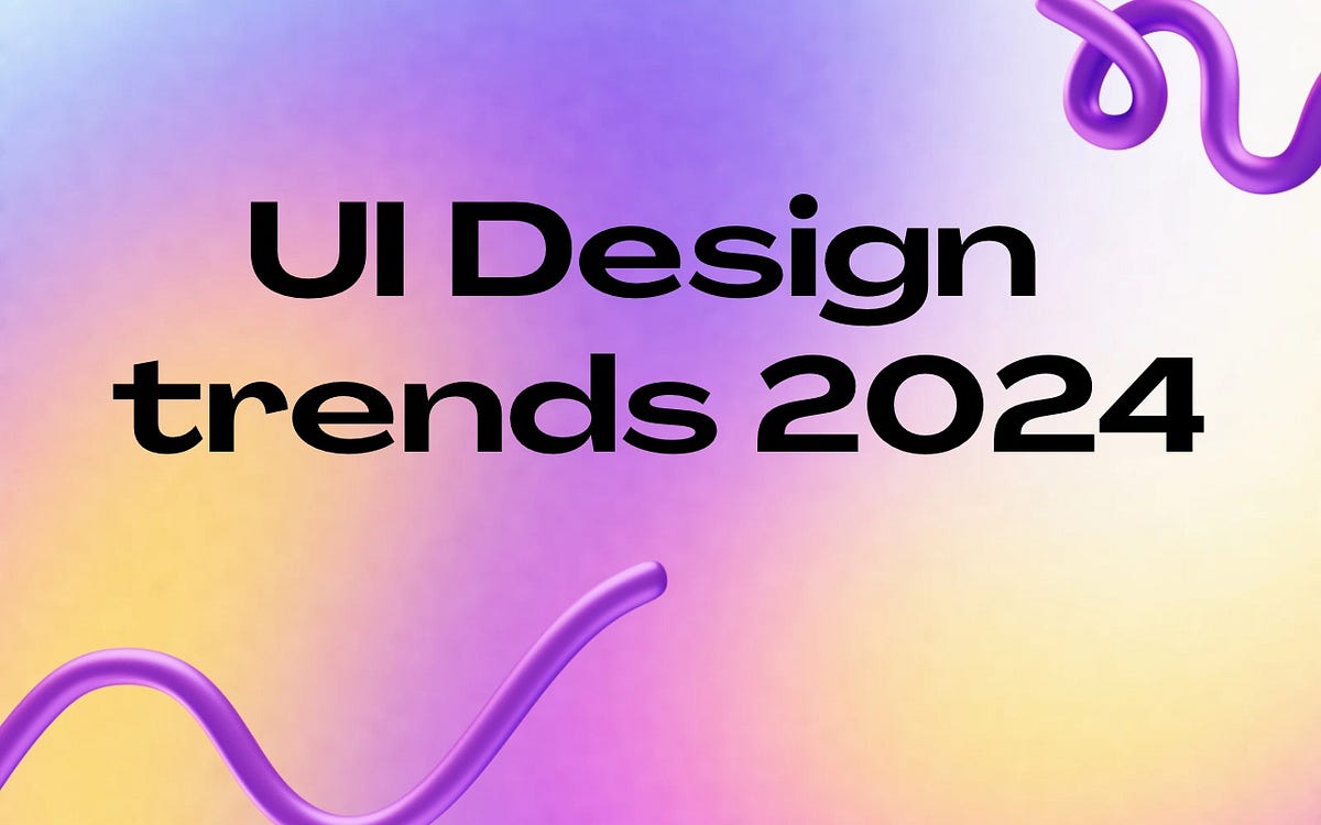 Top Trends in UI Design for 2024 hero image